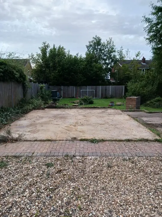 Site cleared after removal