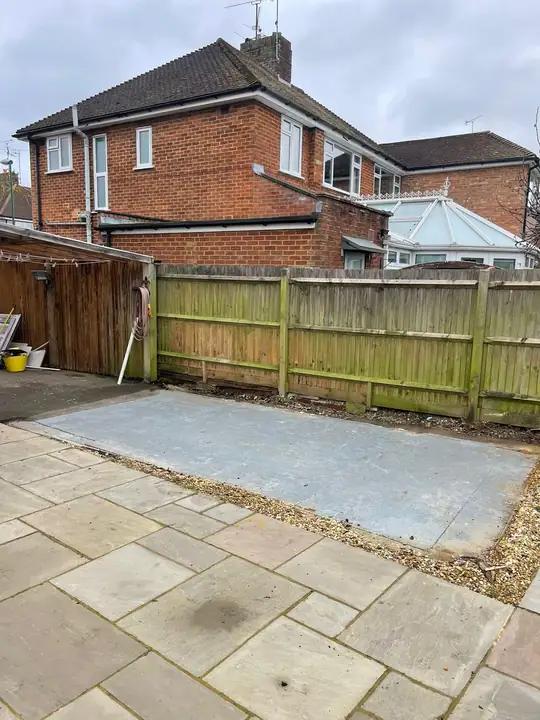 Site cleared after removal