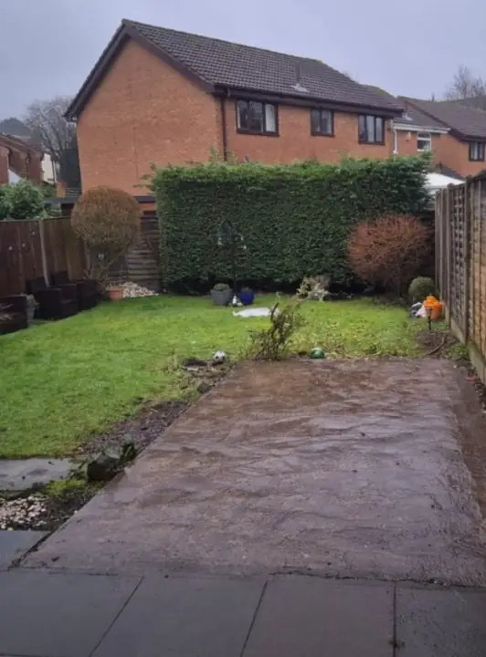 Site cleared after removal